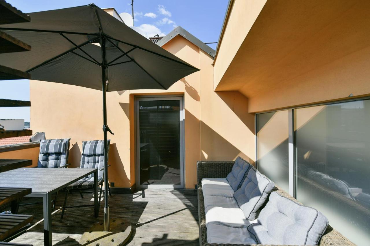 Luxury Central Penthouse With Sauna, Terrace, 250M2, 5Bdrm, 3Bthrm プラハ エクステリア 写真